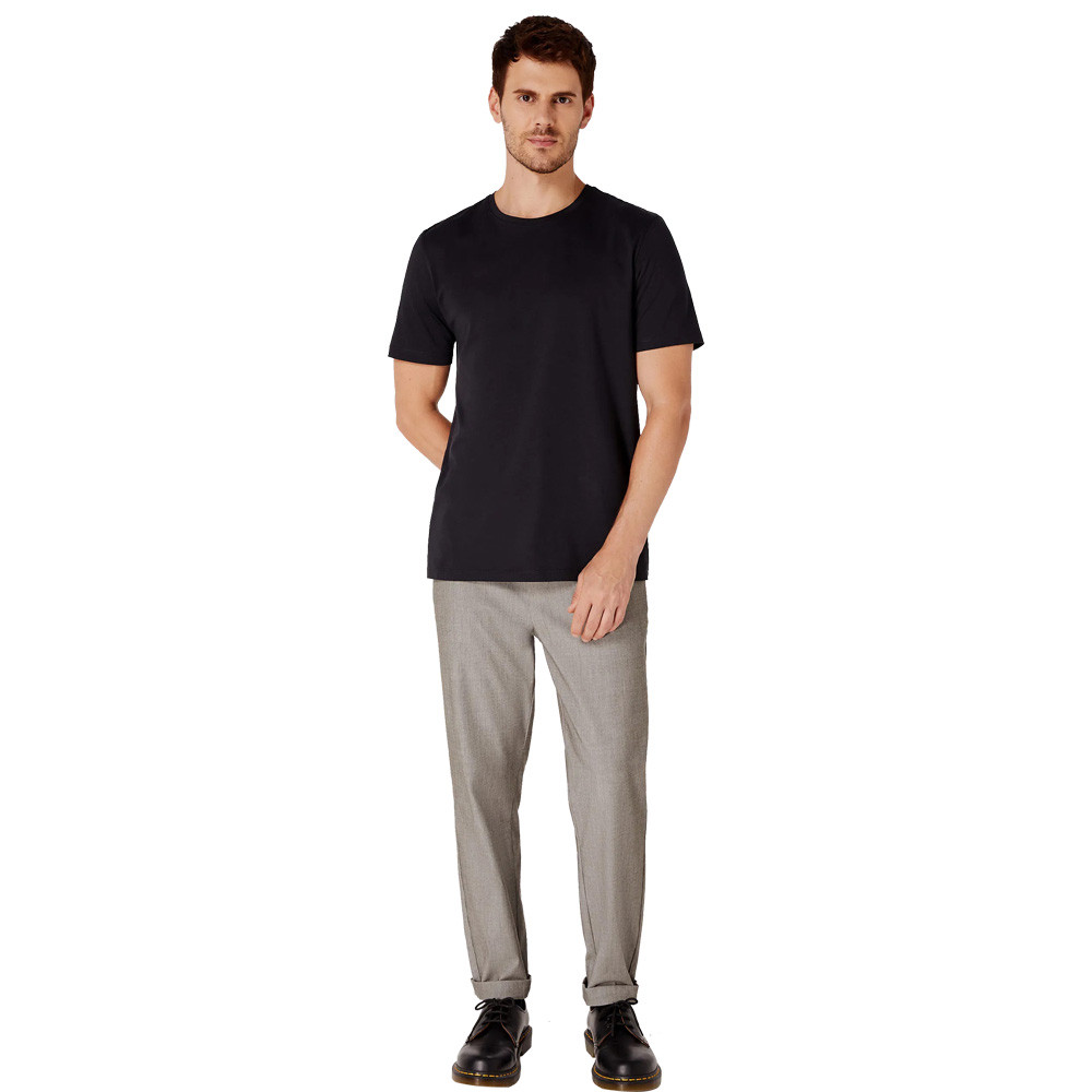 Camiseta Hering Básica Masculina Algodão Pima Preto