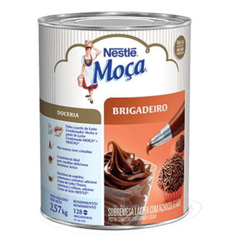 Brigadeiro Moça Nestlé Lata 2,570Kg