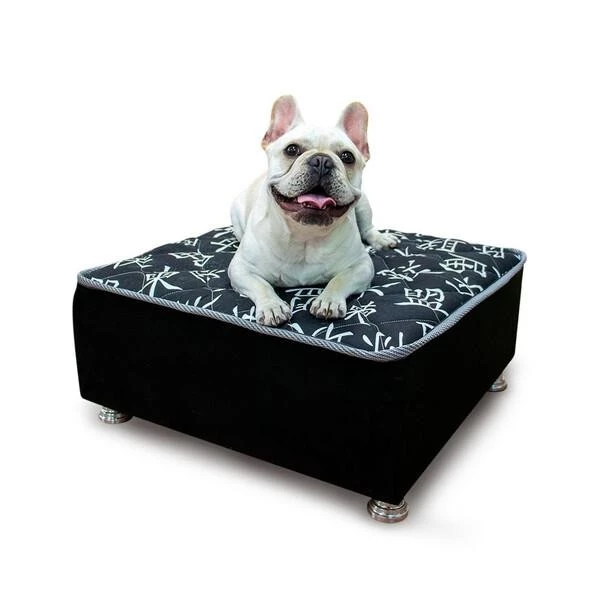 Cama Box Pet Sleep Black Cães E Gatos 50x50x20 — imagem 1