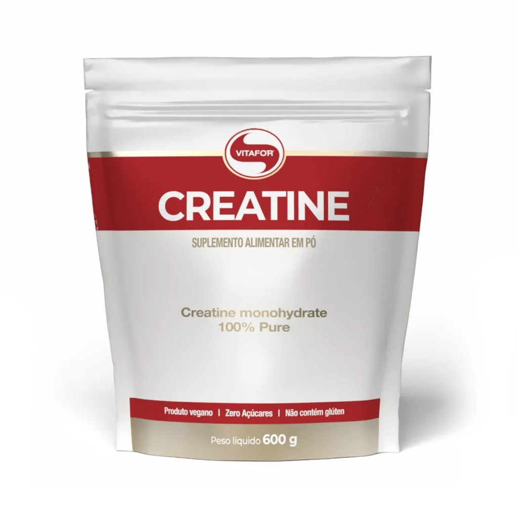 Creatine Refil 600g Vitafor em Oferta na Shopee
