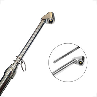 Calibrador Duplo De Pneus Profissional 160psi Régua Alumínio em Oferta na Shopee