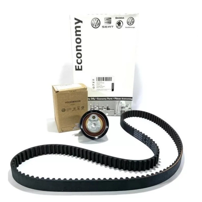 Kit correia dentada e tensor VW Fox Golf Polo 1.6 8v EA111 em Oferta na Shopee