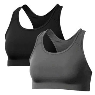 Kit 2 Top Feminino Sustentação  Nadador Academia Fitness Suplex Liso S/Bojo Preço de Fabrica em Oferta na Shopee