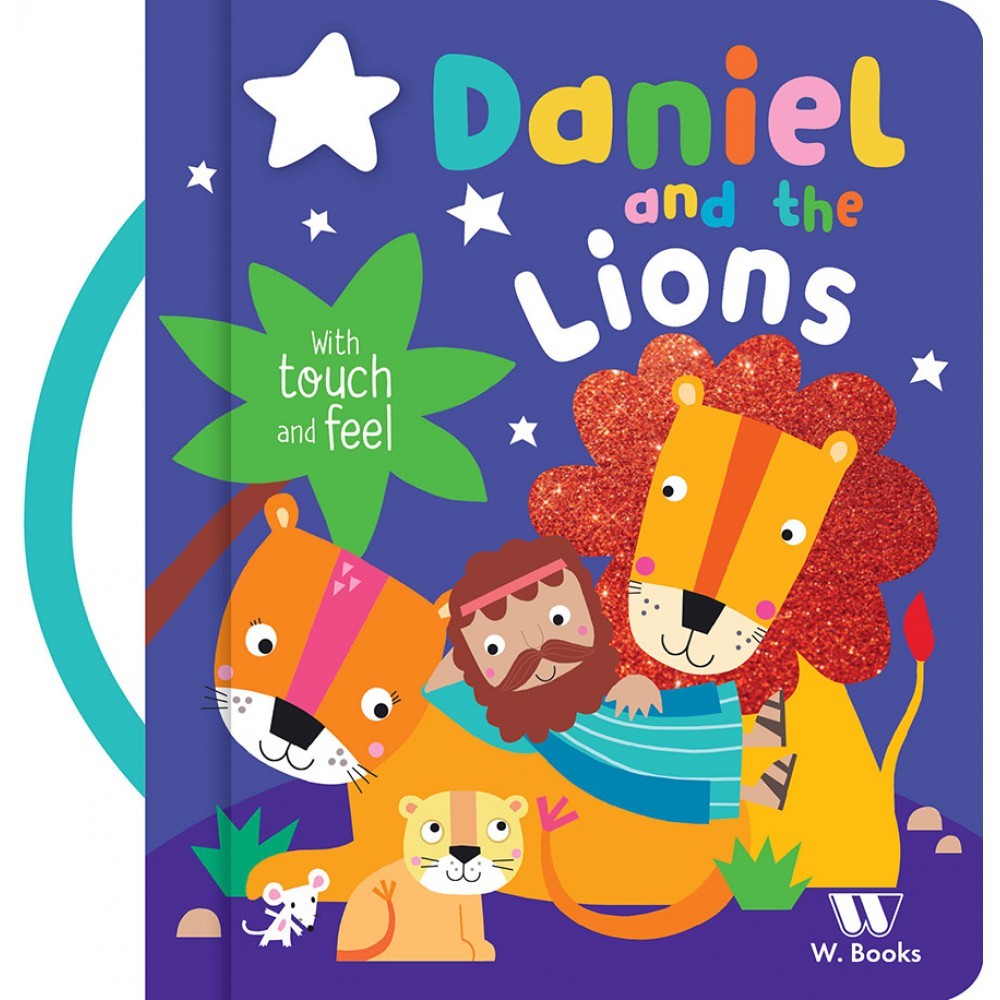 Livro Almofadado pequeno Daniel and the Lions W.Books