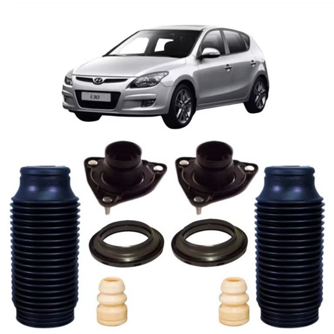 Kit Coxim Batente Amortecedor Dianteiro - i30 / Cerato - 2007 A 2012