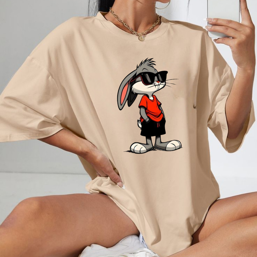 Camisetão Algodão Feminino Gym Larga Blusão Academia treino