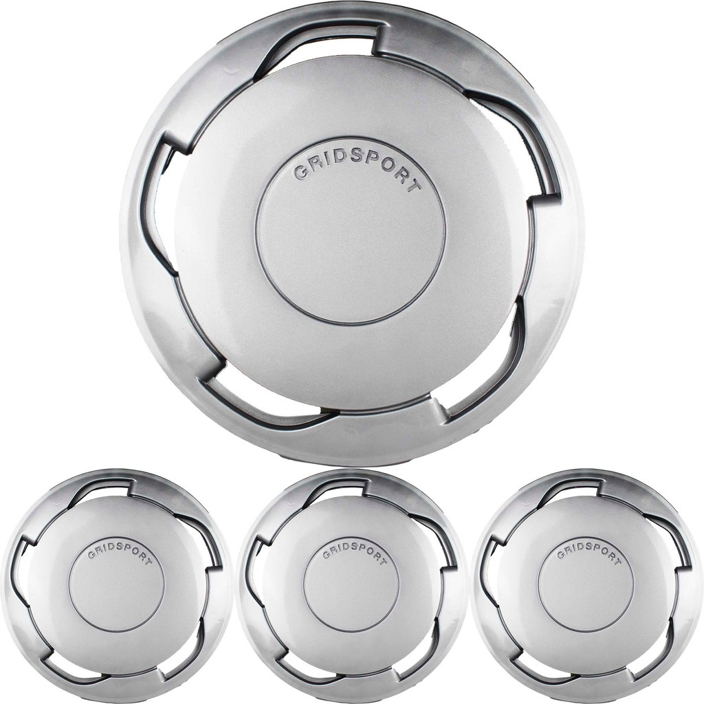 JG 4 Calota Orbital UNIVERSAL Aro 14 Prata Brilhante