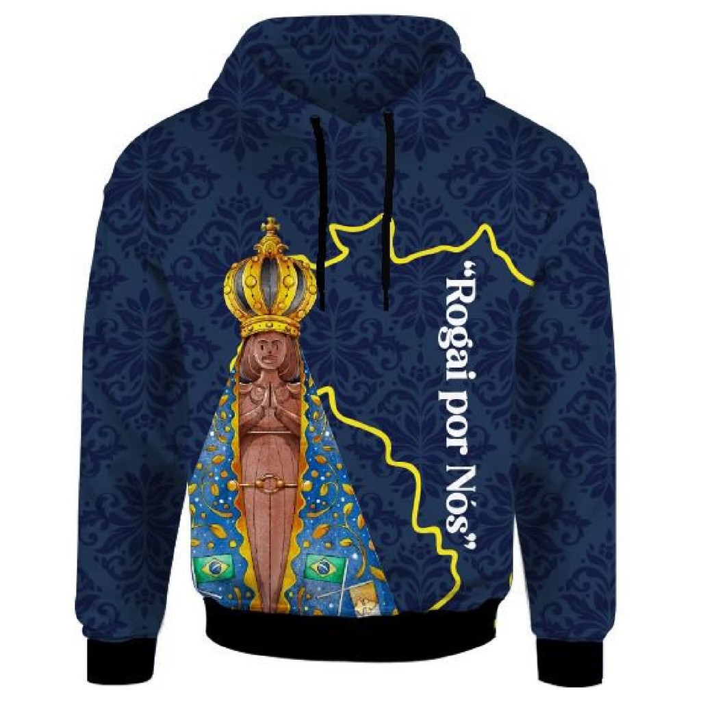 Moletom 3D Cross Estilo Full Metralha Católico Uniforme Tigre Casual Lançamento Moda