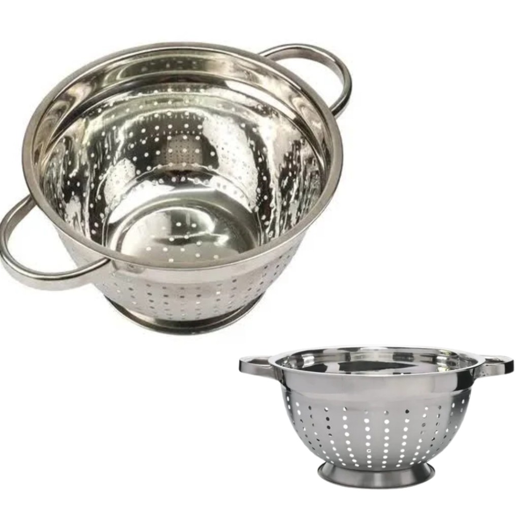 Escorredor de Massas Inox 18CM 8912 - Mimo Style em Oferta na Shopee