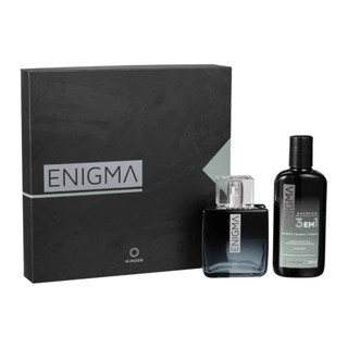 Kit Enigma Hinode Deo Colônia Masculina 100ml + Shampoo 3 em 1 200ml em Oferta na Shopee
