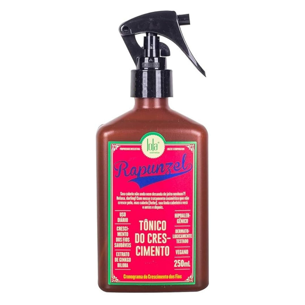 Lola Rapunzel Tonico de Crescimento 250ml em Oferta na Shopee