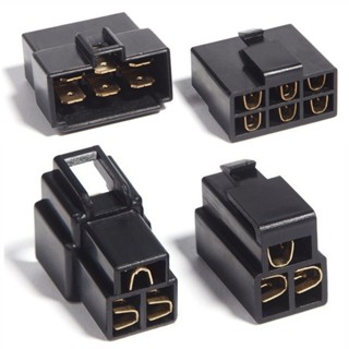 Kit Conector Technoise com Trava 6 Vias e 3 Vias para Chicote Som Automotivo e Instalação Elétrica em Oferta na Shopee