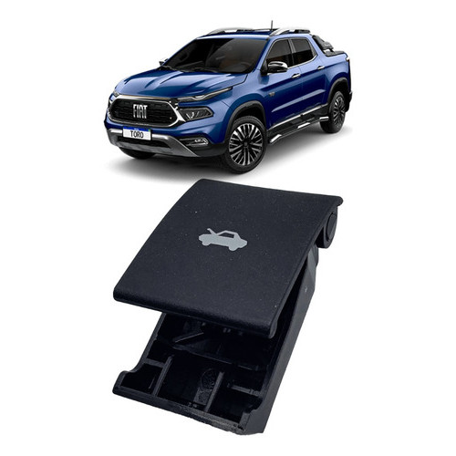 Puxador Alavanca Abertura Capô Fiat Toro 2016 Até 2025