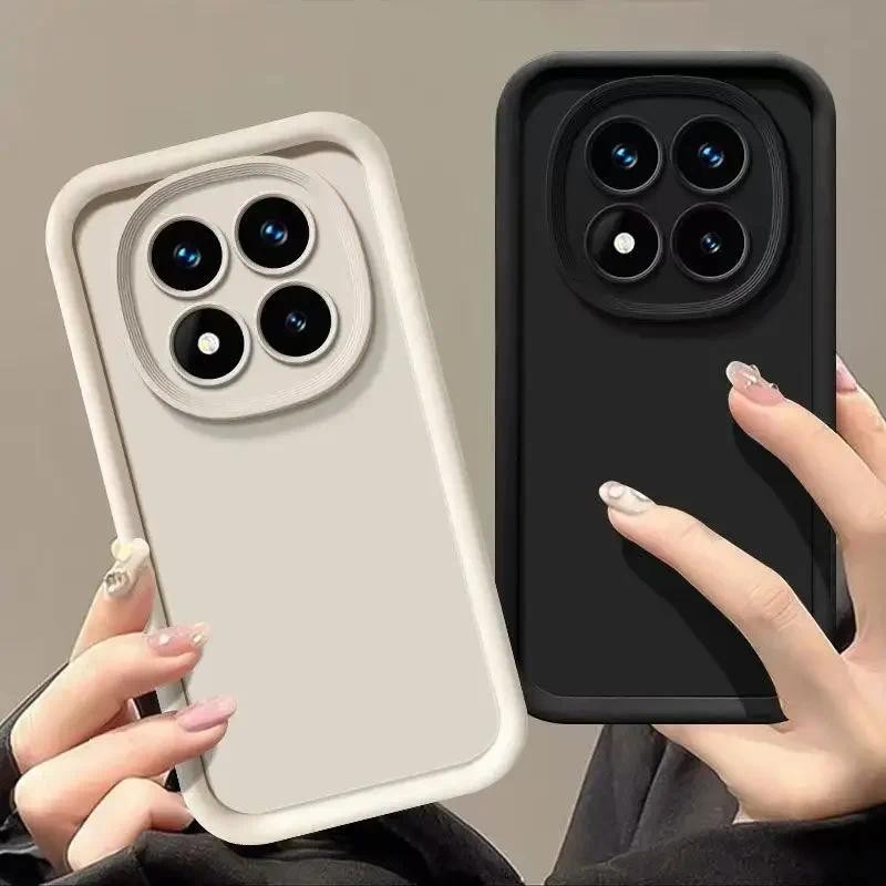 Para Redmi Note14 Pro Caso 4G 5G De Telefone Nota 14 + Fosco Capa Traseira Pele
