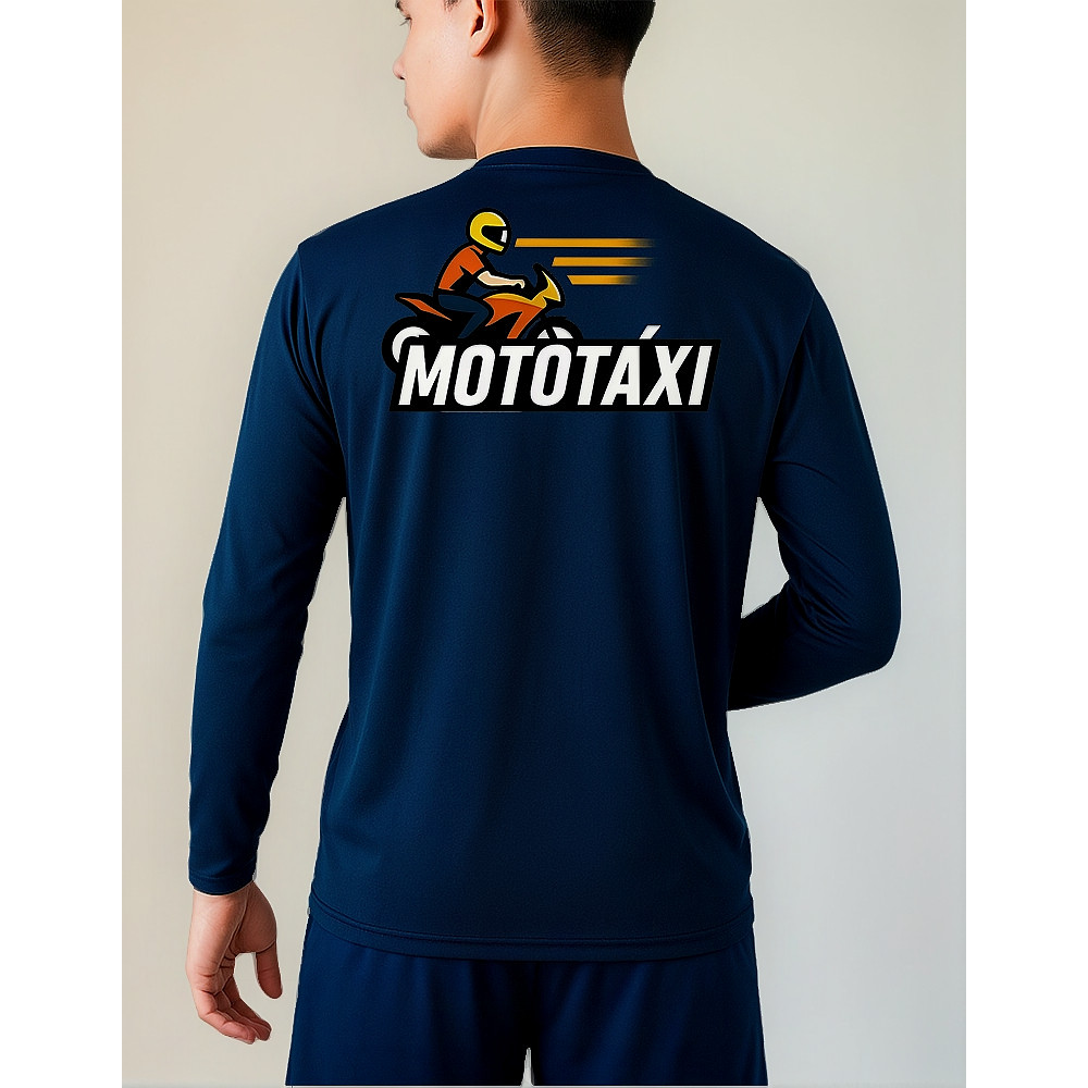 Camiseta Para Mototaxi Camisa Mototaxista Uniforme Trabalho em Oferta na Shopee