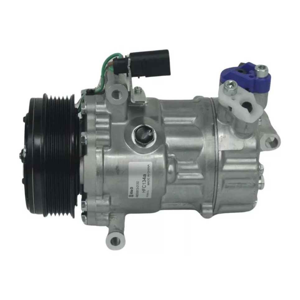 COMPRESSOR SD6V12 12V POLIA 6PK 110MM VOLKSWAGEN CROSSFOX SPACEFOX SAVEIRO MOTOR EA211
