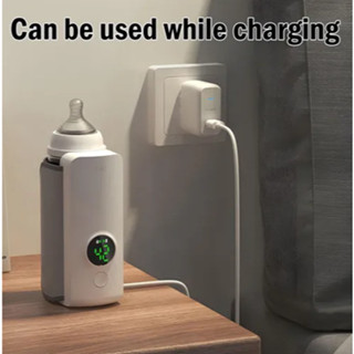 Aquecedor De Garrafa e Mamadeira Portátil, Sem Fio Para Viagens em Oferta na Shopee