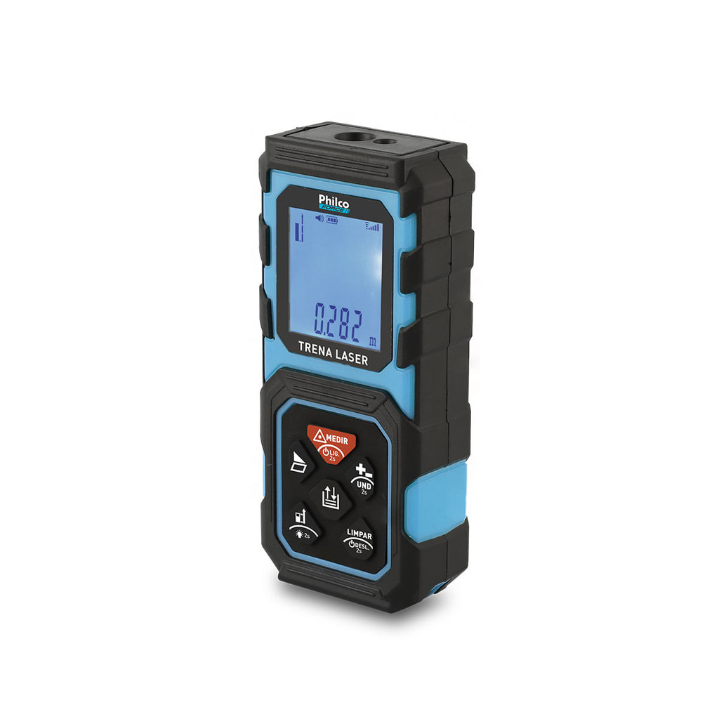 Trena a Laser Philco PTL01 40m com 3 unidades de medida - Home & Living