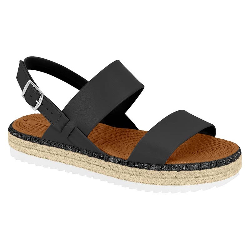 Sandália Feminina Papete Confortável Flatform Corda Moleca Moda 5447.718