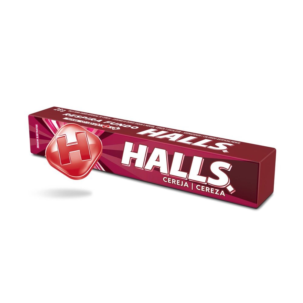 Bala Halls Cereja 28g - Food & Beverages