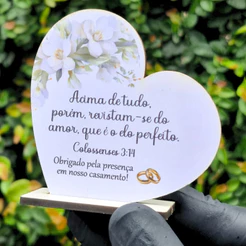 Lembrancinha de Casamento Noivado Bodas Personalizada 50 Unidades