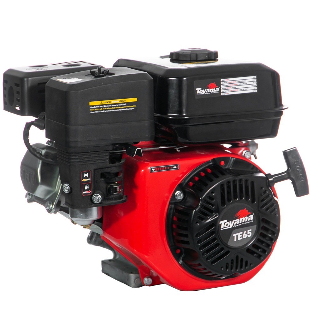 Motor a gasolina 6,5 hp 196 cc 4 tempos partida manual 004-200 TE65-X Toyama - Home & Living