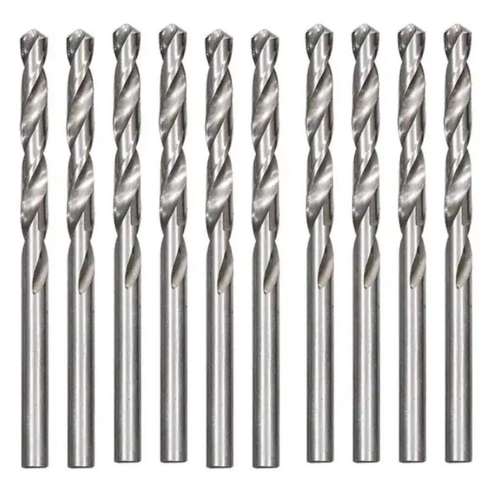 Broca de aço rápido para metal 3,5 mm DIN 338 com 10 peças - 715359 MTX - Home & Living