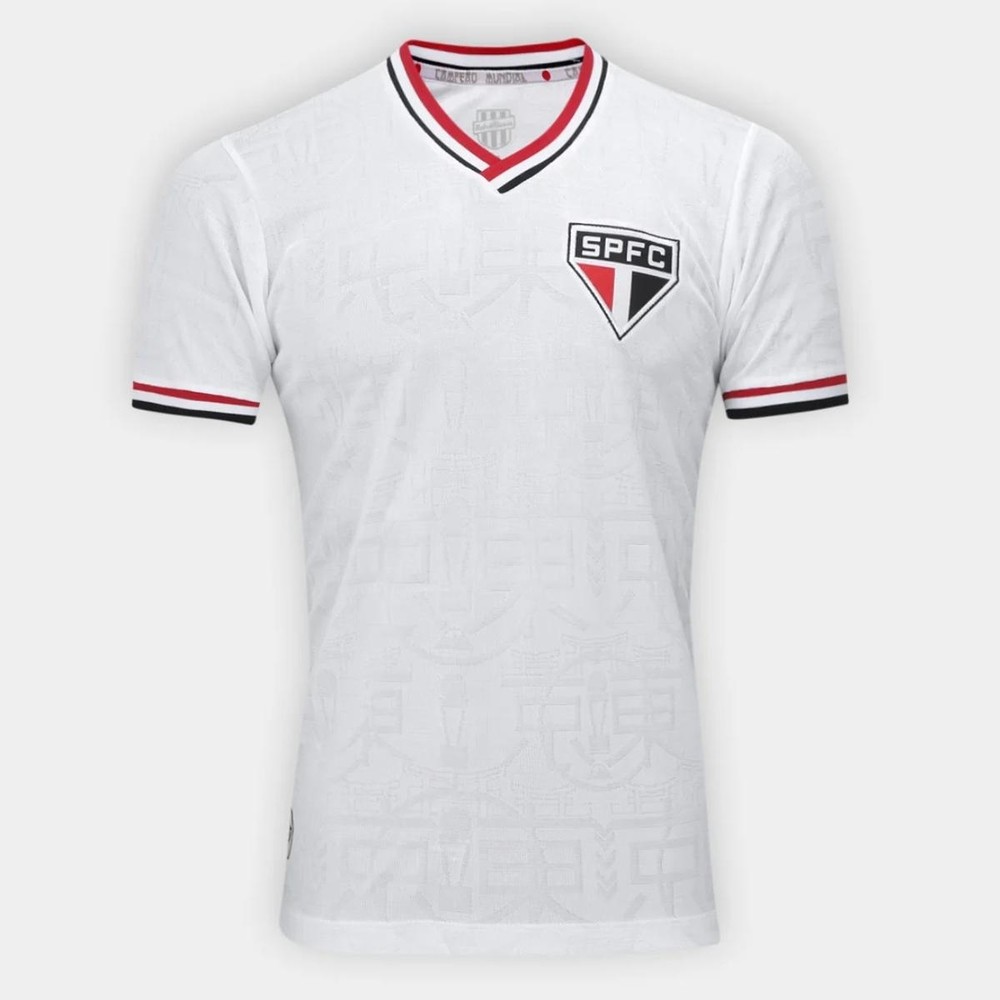 Camiseta São Paulo RetrôMania Tokio 1993 Masculina - Branco em Oferta na Shopee