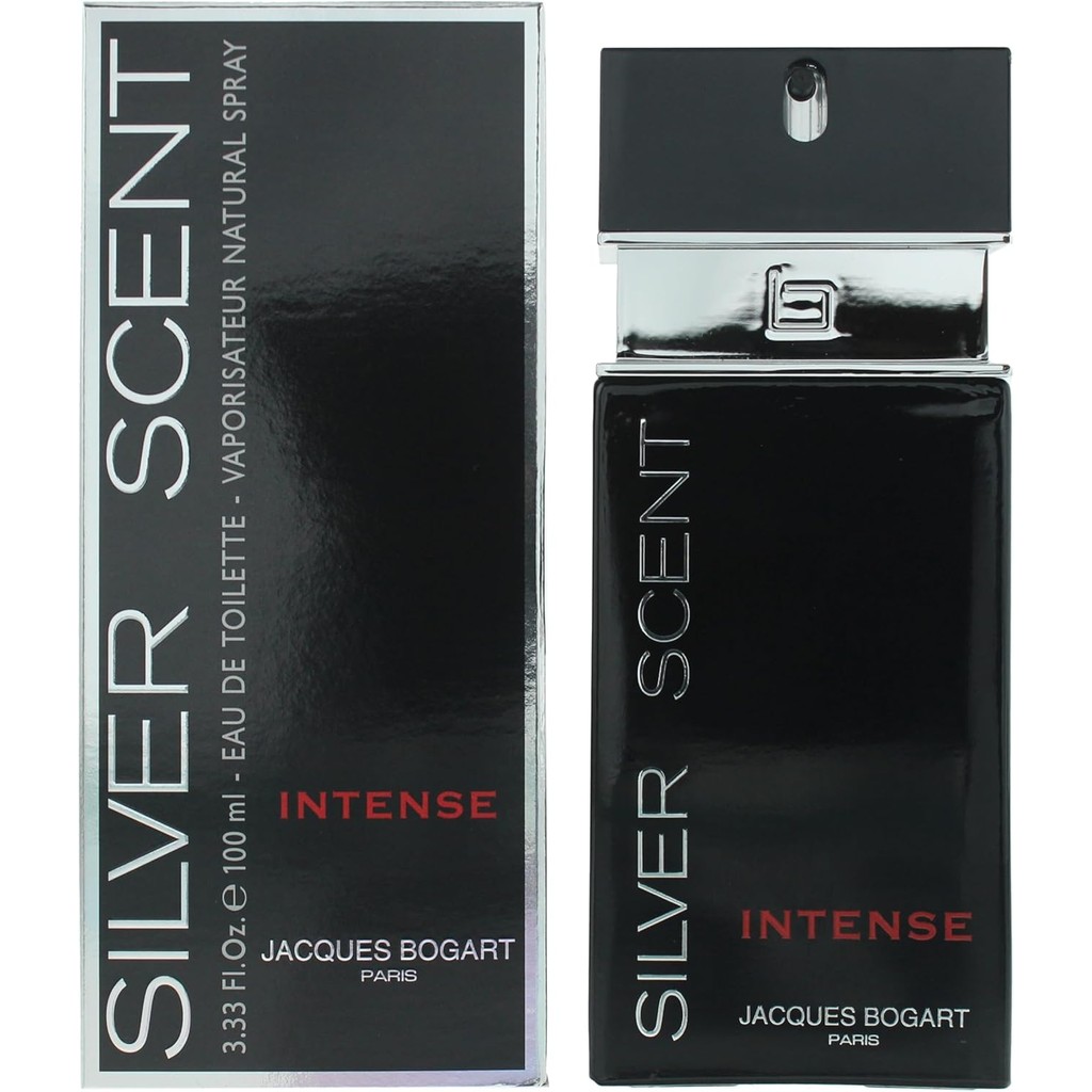 Perfume Silver Scent Intense Jacques Bogart 100ml Original Masculino EDT Longa Duração