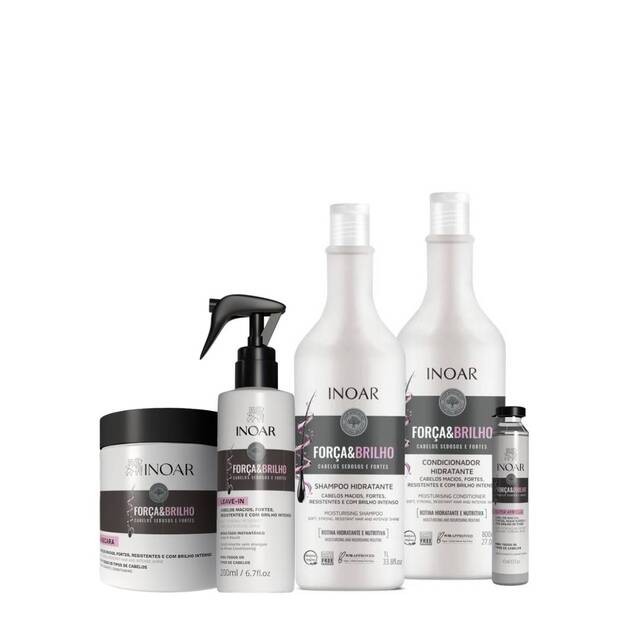Inoar Kit Força e Brilho 5 Produtos em Oferta na Shopee
