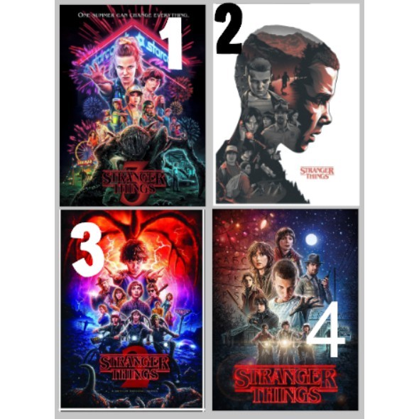 Placa Decorativa  stranger things - STRANGER THINGS