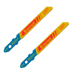 Lâmina Serra Tico Tico Bimetal 50mm 24D BU224-2 Kit Com 2 Unidades STARRET Corte Metal Profissional