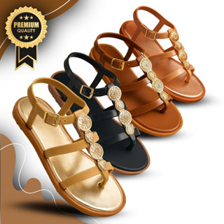 Sandália Feminina Rasteirinha Birken Confortável Leve Macia Praticidade Diário - Caribe em Oferta na Shopee