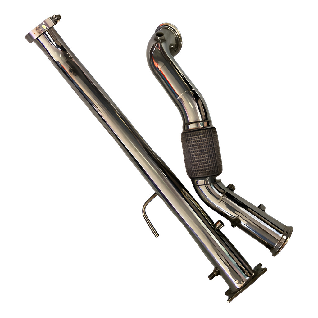 Downpipe Inox 304 Mexx Para Amarok V6 + Potência