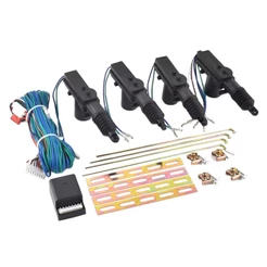 Kit Jogo de Travas Elétrica Dupla Serventia Auto 4 Portas Universal Roadstar RS-103 4P BR Plus