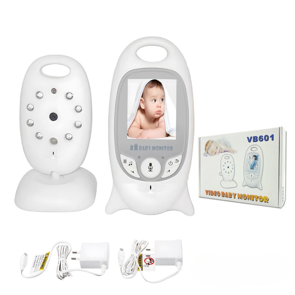Babá Eletrônica Sem Fio Digital Com Visão Noturna SusStore