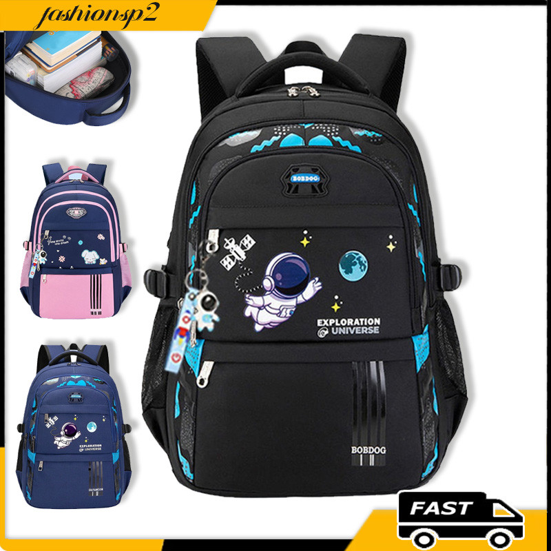 Mochila Escolar À Prova D'água Para Astronauta Mochila Masculina E Feminina Para Estudantes DeGrandeCapacidade Infantil