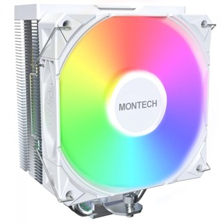 Cooler para Processador Montech NX400 ARGB White, 120mm, Intel-AMD, Branco, NX400 ARGB WHITE em Oferta na Shopee
