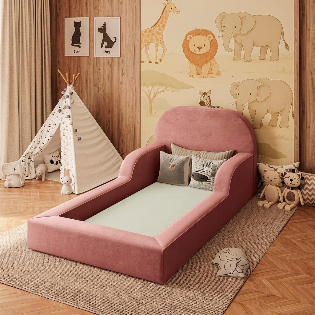 Cama Colchão Solteiro Montessoriana Infantil - Balaqui Decor em Oferta na Shopee