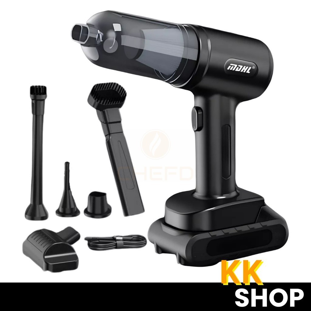 Ferramenta Portátil 7 em 1 – Aspirador e Soprador Multifuncional para Limpeza e Manutenção Completa em Oferta na Shopee