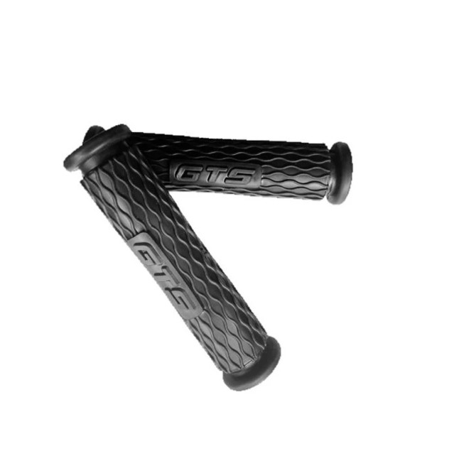 Manopla Gts Preta em Borracha – Punho Confortável para Bike Mtb, Urbana e Speed em Oferta na Shopee