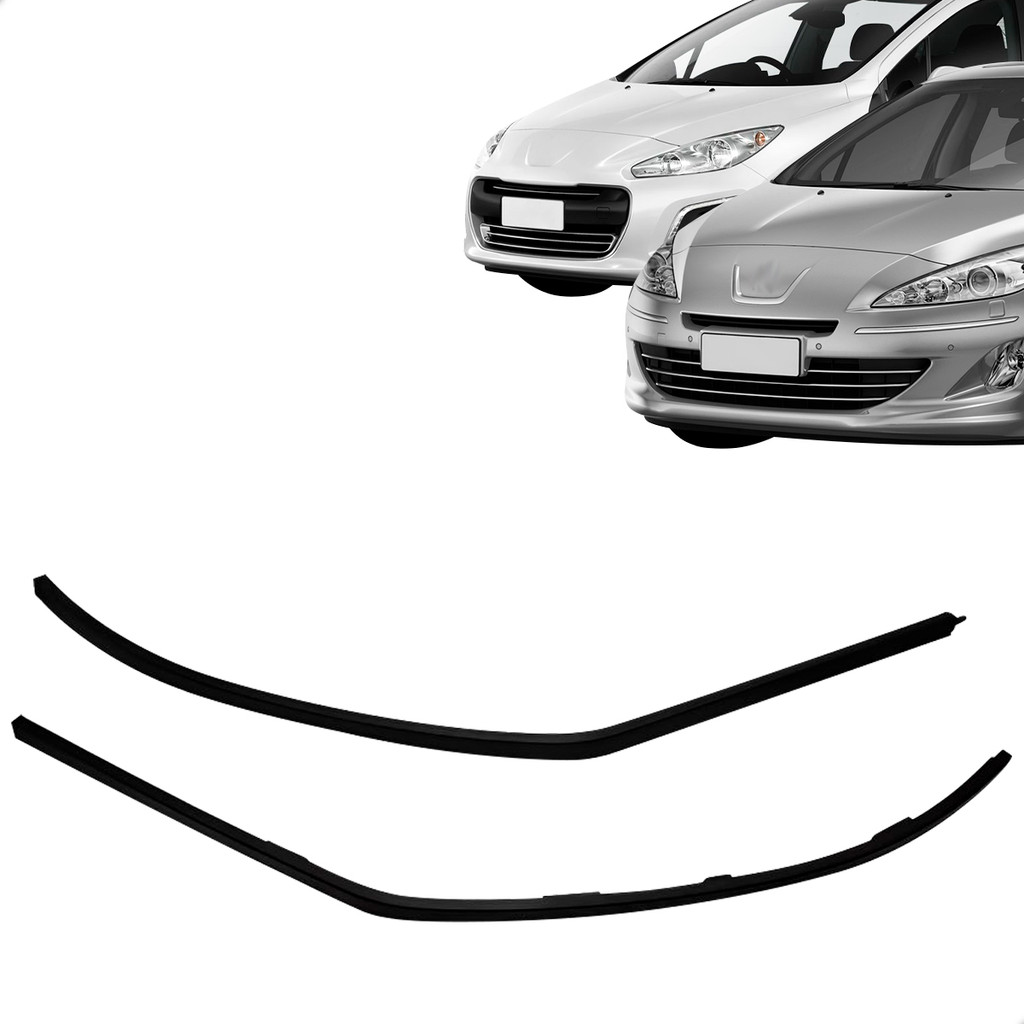 Par Spoiler Parachoque Dianteiro Peugeot 308 408 2011 2012 2013 2014 2015