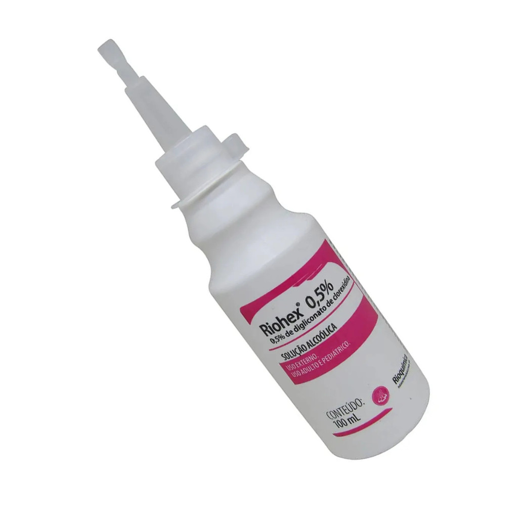 Riohex 0,5% Clorexidina Alcoolica 100 ml Rioquímica