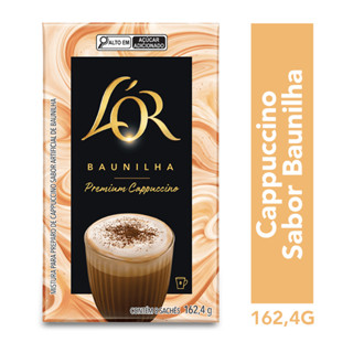 Cappuccino Premium L'OR Baunilha 8 uni. em Oferta na Shopee