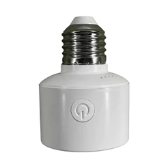 Bocal Adaptador Inteligente Foxlux E27 100W Bivolt Para Automação de Iluminação