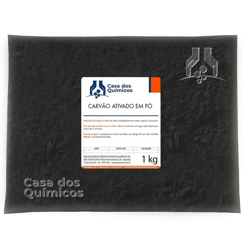 Carvão Ativado Vegetal em Pó 1 Kg em Oferta na Shopee