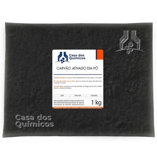 Carvão Ativado Vegetal em Pó 1 Kg em Oferta na Shopee