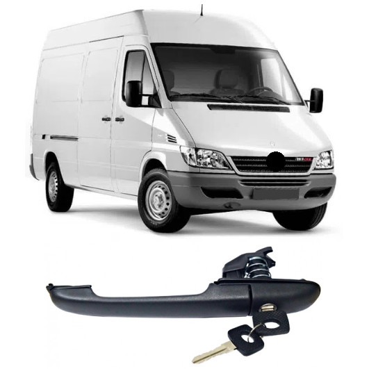 Macaneta Chave Porta Lateral Sprinter 1997 a 2012 Axor 1997 a 2012