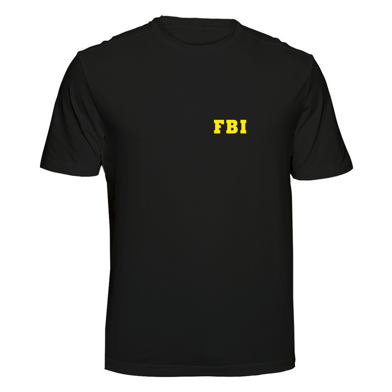 Camiseta FBI  Departamento Federal de Investigação Americano