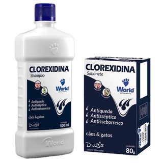 Clorexidina Shampoo + Sabonete World em Oferta na Shopee